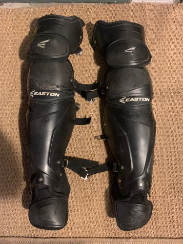 Used Intermediate Easton Catcher's Leg Guard