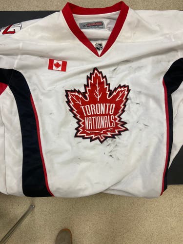 White Adult Men's Used XXL Jersey