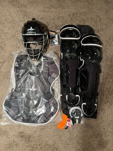 New All Star System 7 Catcher's Set