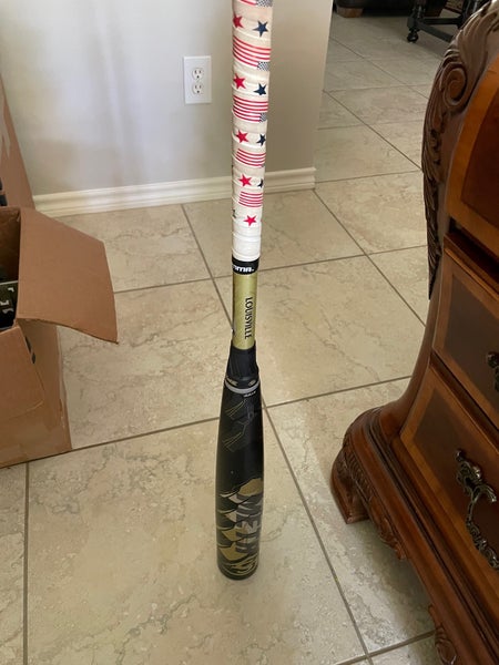 Used BBCOR Certified 2021 Louisville Slugger Composite Meta Bat (-3) 30 oz 33"