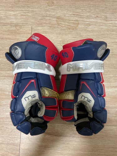 Team Issued Used Player’s Maverik 13” Max Lacrosse Gloves
