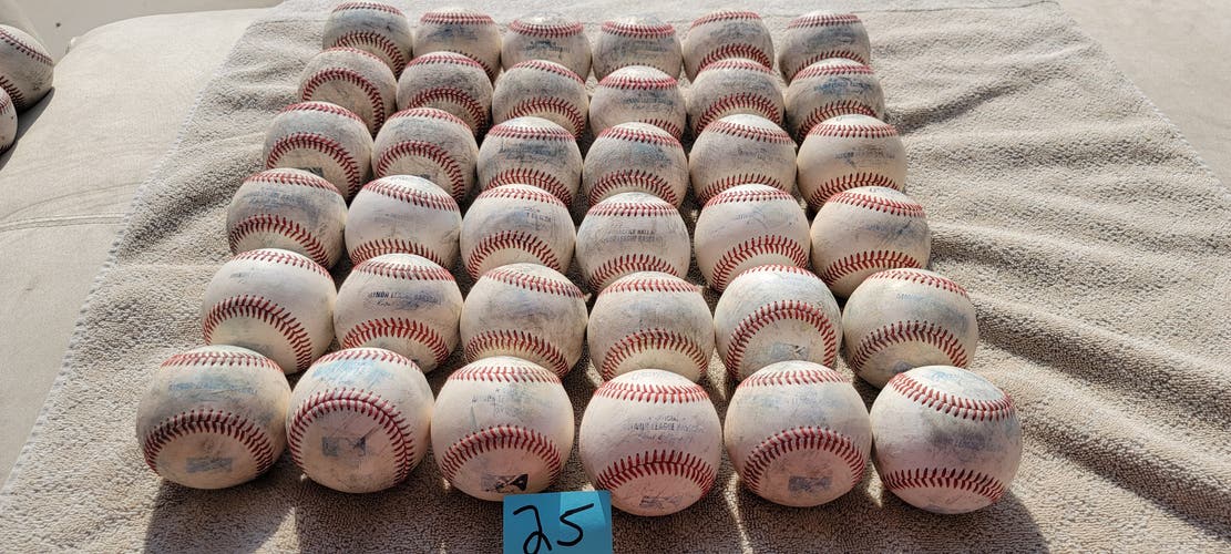 Used Rawlings Official Minor League Baseballs 36 Pack (3 Dozen)