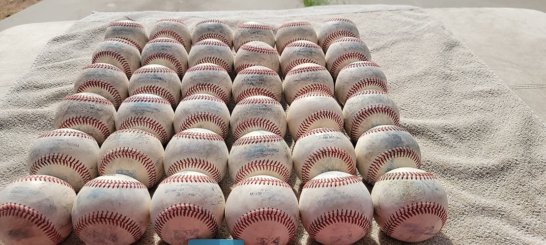 Used Rawlings Official Minor League Baseballs 36 Pack (3 Dozen)