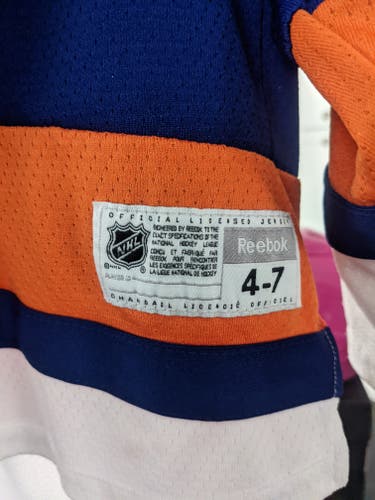 Blue Youth Unisex Used Small Reebok Jersey