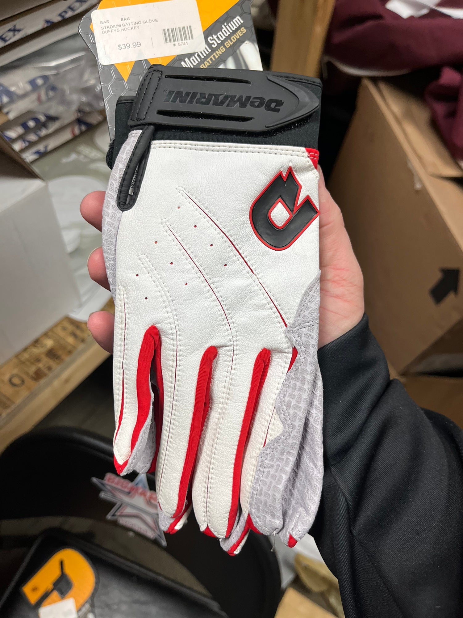 XL Demarini Stadium Batting Gloves SidelineSwap