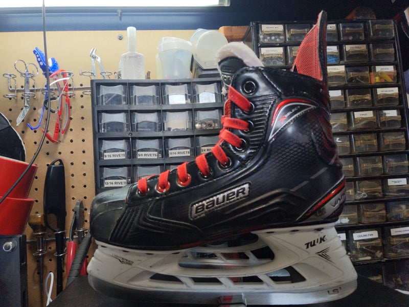 Junior Used Bauer Vapor X Select Hockey Skates Size 5.5EE