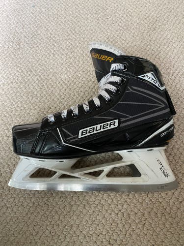Used Bauer Extra Wide Width  Size 3 Supreme S170 Hockey Goalie Skates