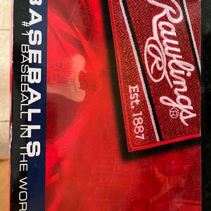 New Rawlings 12 Pack (1 Dozen) Baseballs