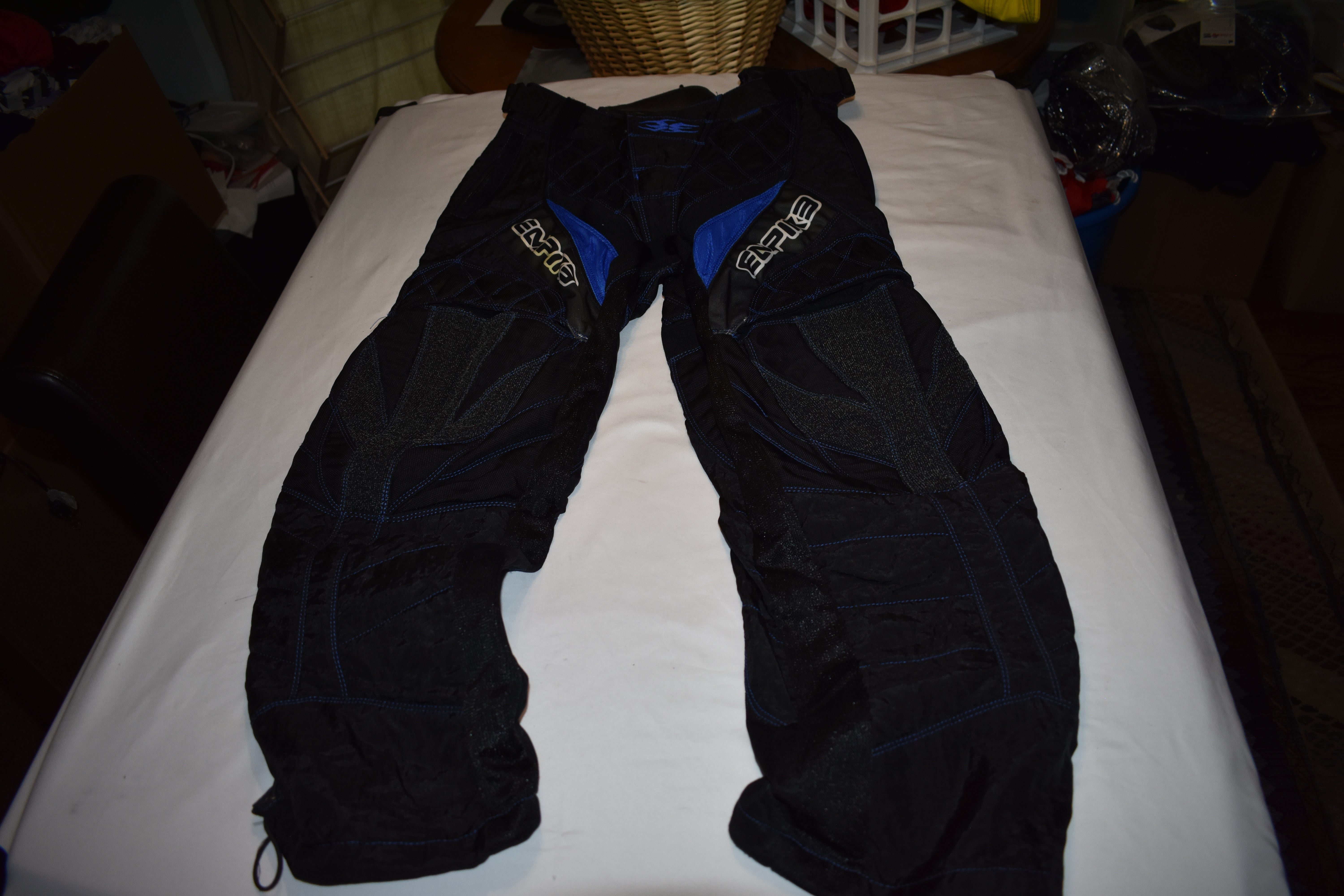 Dye Core Division C5 Paintball Pants, Black/Blue, Adult XL
