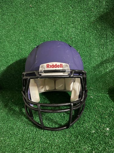 Adult Large - Riddell Speed Football Helmet - Purple