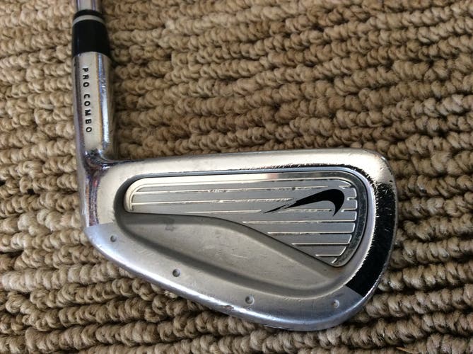 Used Men's Nike Pro Combo 5 Iron Right Handed Extra Stiff Flex Steel Shaft