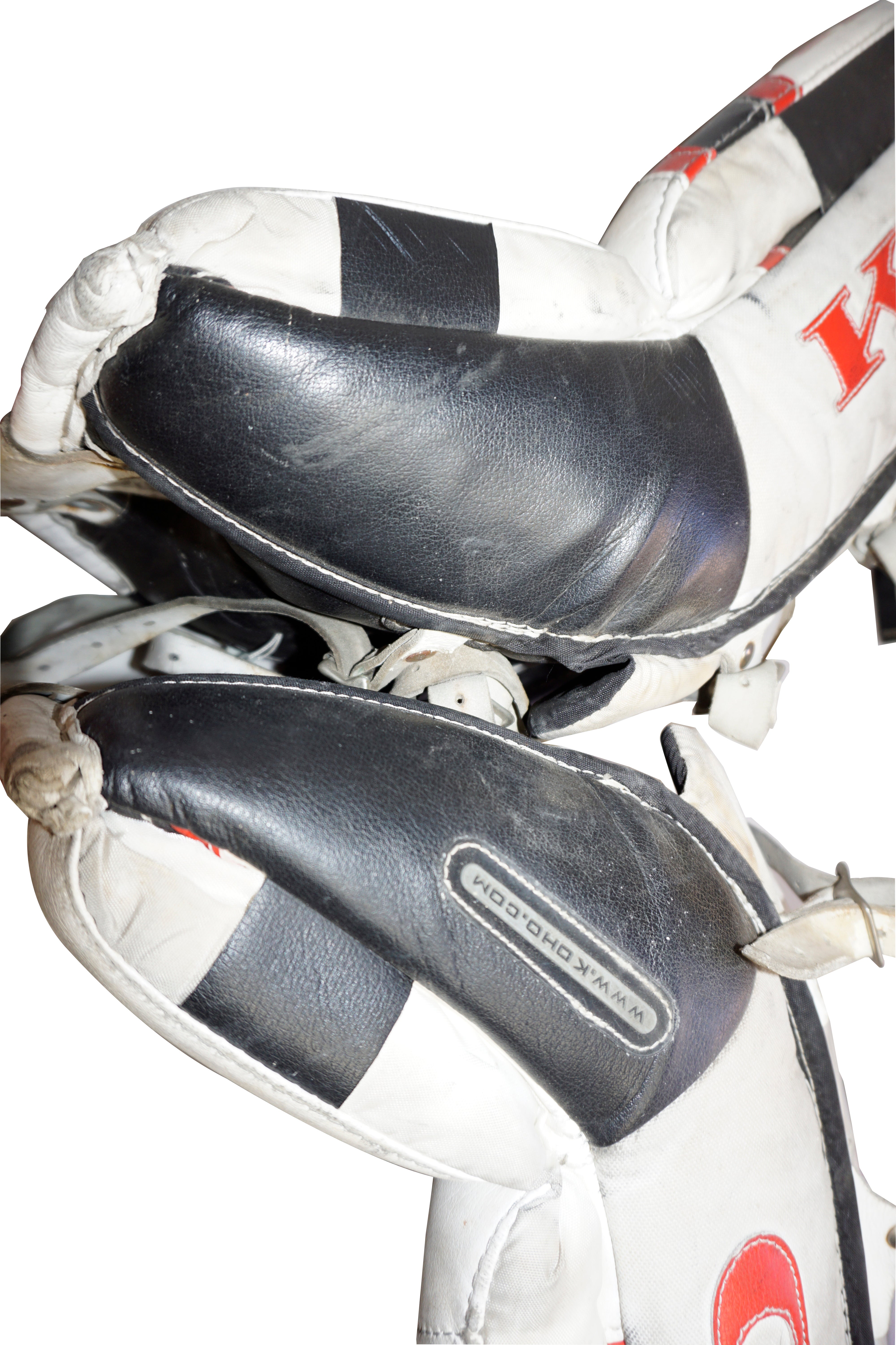 Details about   Koho Revolution 580 SR PRO Ice Hockey Goalie Leg Pads 32” 81CM 12” Wide Vintage 