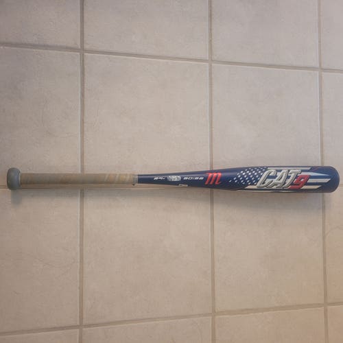 Used USSSA Certified 2021 Marucci Alloy Cat 9 Bat (-8) 22 oz 30"