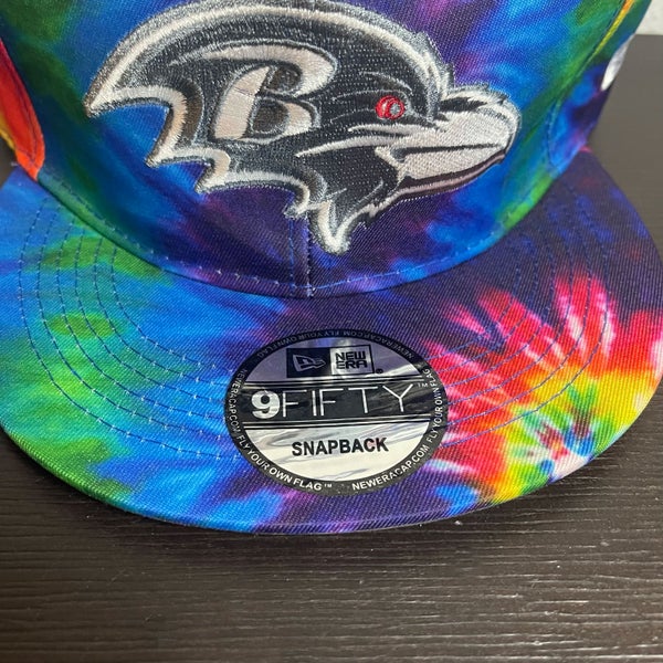 Baltimore Ravens New Era 9FIFTY Snapback Cap Hat Purple All Over. Adjustable