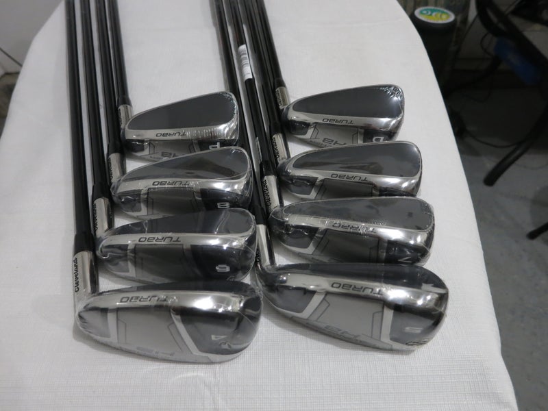 Cleveland Launcher HB Turbo Iron Set - 4-PW, DW - Regular Flex Graphite - NEW