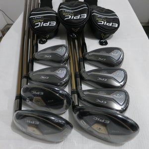 Callaway Epic Forged Star Iron Set - 4H, 5H, 6H, 7-PW, AW- Ladies Graphite - NEW