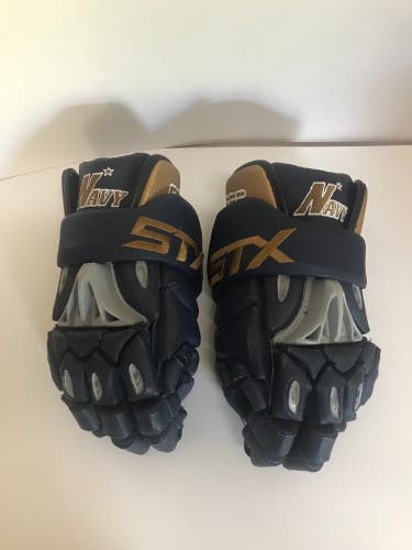 STX G22 Navy team gloves 13”