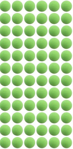 Champion Sports (36-Balls) Lacrosse Balls Orange / Green  NCAA / NFHS / SEI / NOCSAE