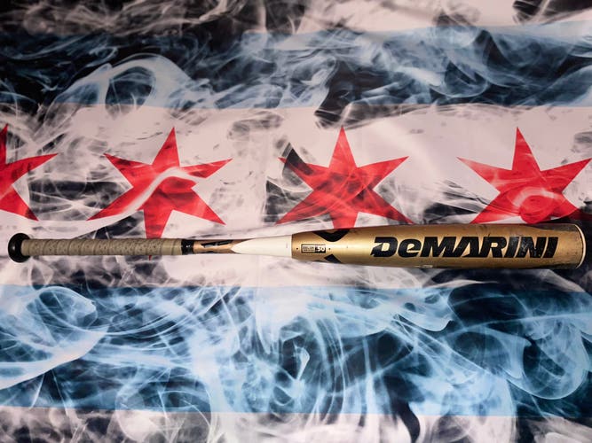 2 Used DeMarini Bats CF5 And CF7 BBCOR Cert.