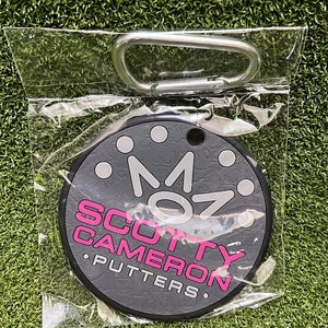 Scotty Cameron Gallery Yin Yang Rubber Putting Disc, Black/Pink-Brand New!
