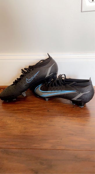 Black Men's Turf Cleats Nike Mercurial Vapor Cleats