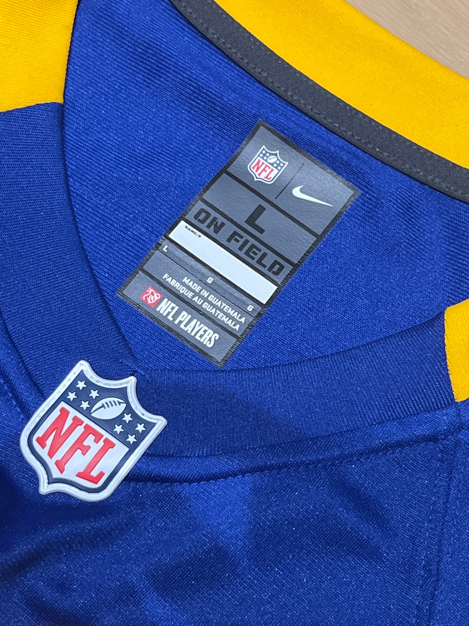Los Angeles Rams Todd Gurley Nike NFL Authentic Jersey (Large - Blue/Gold)