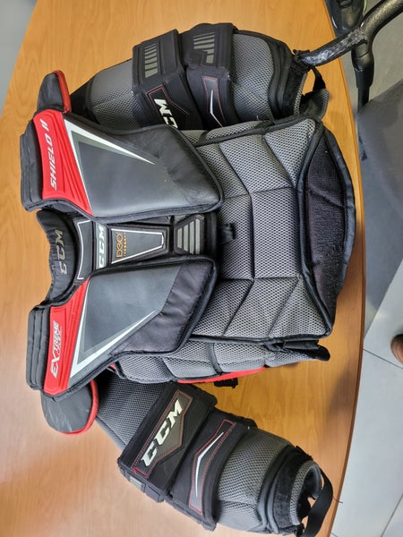 Used XL CCM Extreme Flex Shield II Goalie Chest Protector