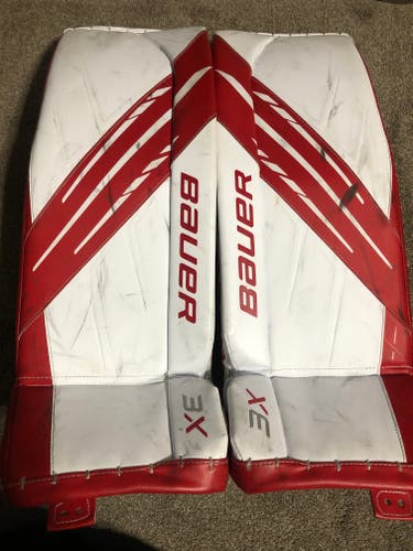 Used 31" Bauer Vapor 3X Goalie Leg Pads