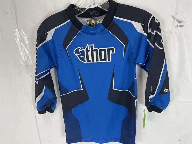 Used Thor Phase Youth Xs Motocross Shirt