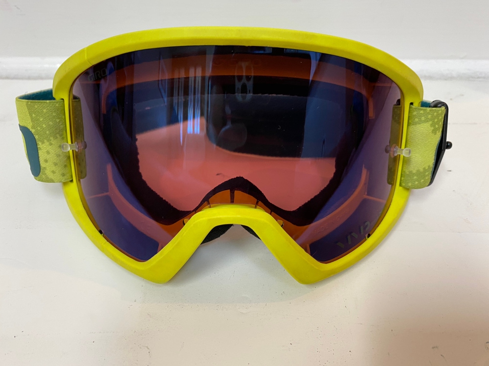 Used GIRO TAZZ Mountain Bike Adult Goggles + Anti Fog + Bonus lens
