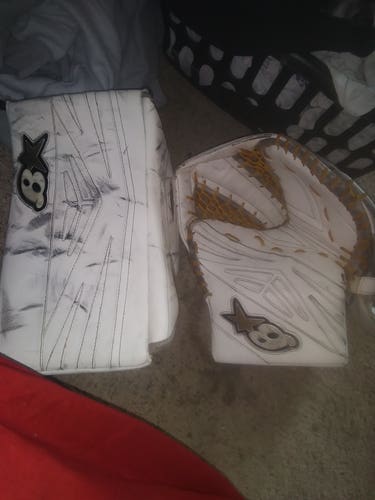 Brians glove and blocker