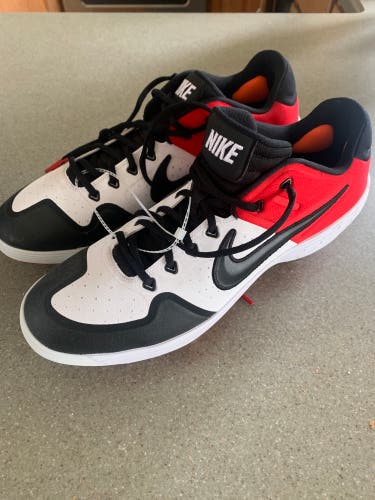 Red Men's Metal Nike Alpha Huarache Elite 2 Low MCS