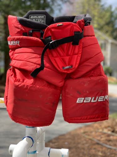 Intermediate Used Large Bauer Supreme S190 Hockey Goalie Pants