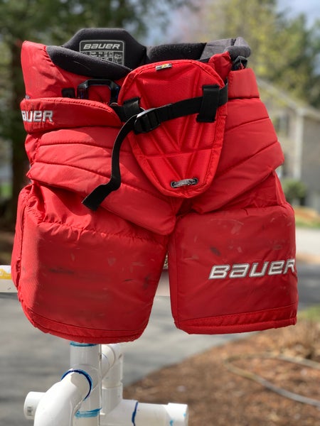 Intermediate Used Large Bauer Supreme S190 Hockey Goalie Pants