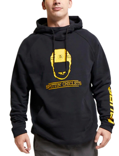Spittin Chiclets x BAUER Helmet Hoodie Large