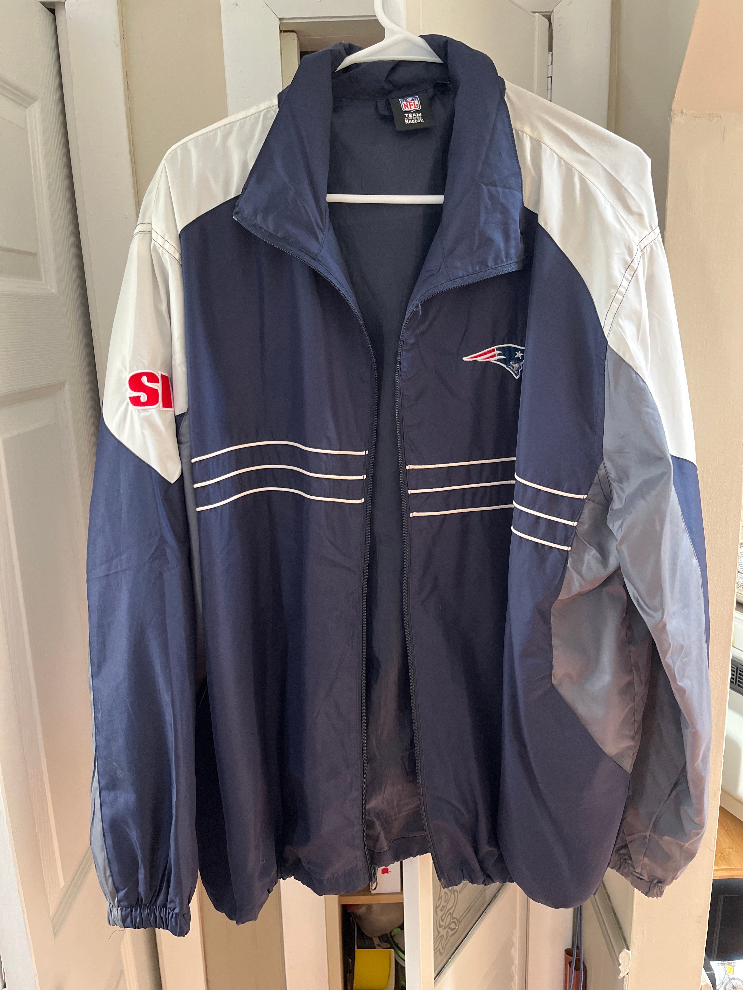 New England Patriots Unisex Adult Used XL Jacket