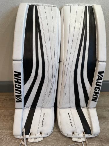 Used 36" Vaughn Pro Stock Ventus SLR Pro Carbon Goalie Leg Pads
