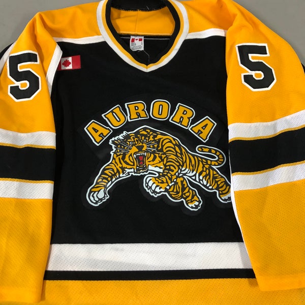 Aurora Tigers mens large game jersey