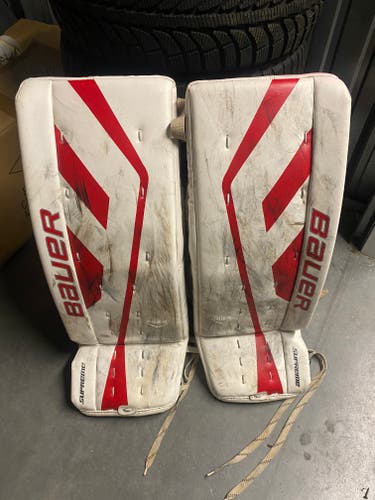 Used 32" Bauer Supreme One.5 Goalie Leg Pads