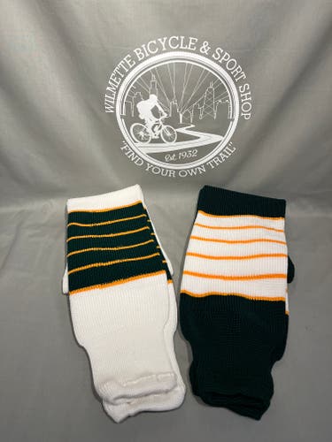 Custom Home & Away Socks  - Hunter Green or White