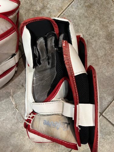 Used Regular  Extreme Flex II 760 Jr Glove and Blocker Set