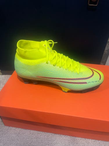 Yellow New Size 8.0 (Women's 9.0) Nike Mercurial Superfly 7 Pro Cleats