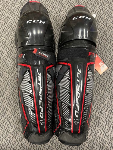 CCM FT1 16” shin pads