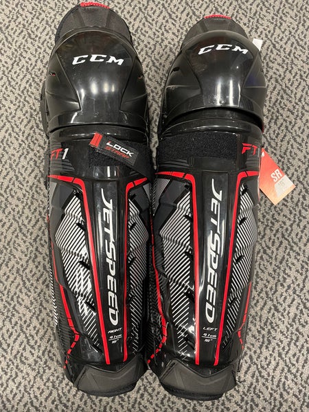 CCM FT1 16” shin pads