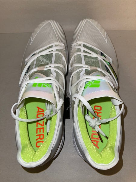Adidas Adizero Grail White Metallic Baseball Cleats