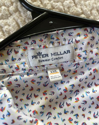 White Used XXL  Shirt