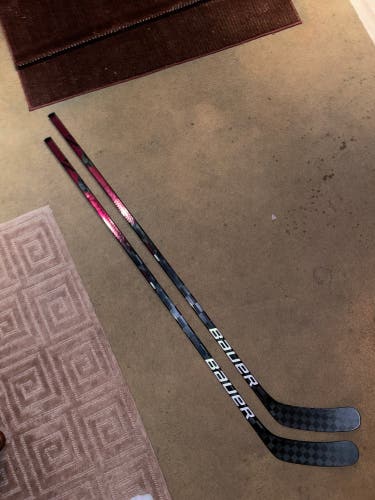 2-PACK Intermediate Left Hand P92M MyBauer Nexus Geo Hockey Sticks