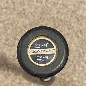 2020 Rawlings Composite Quatro Pro Softball Bat- 34" 24 oz  (-10) - Used