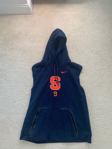 Syracuse Lacrosse Team Issued Sleeveless Hoodie