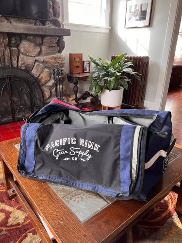 Pacific Rink Junior Player Hockey Bag Navy Blue